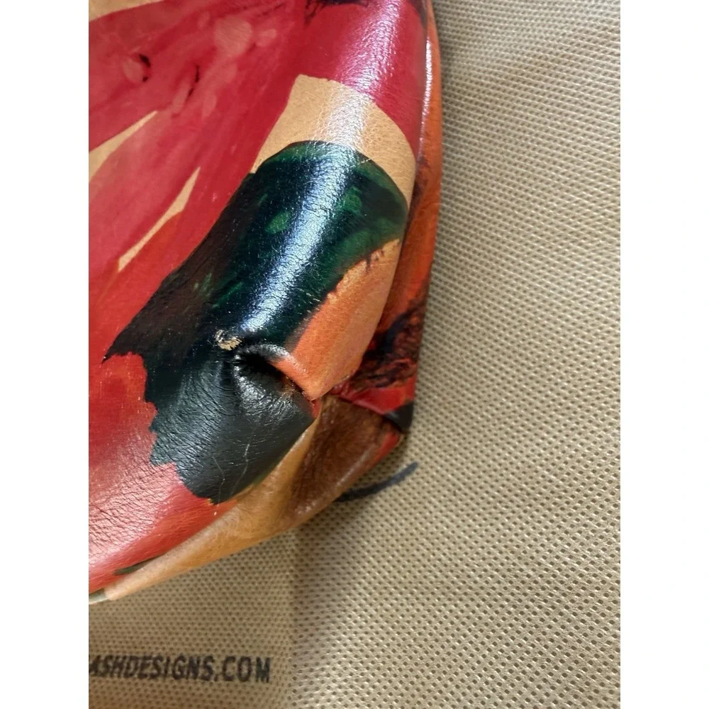 Patricia Nash‎ Valerie Fold Over Clutch Wristlet In Floral Leather